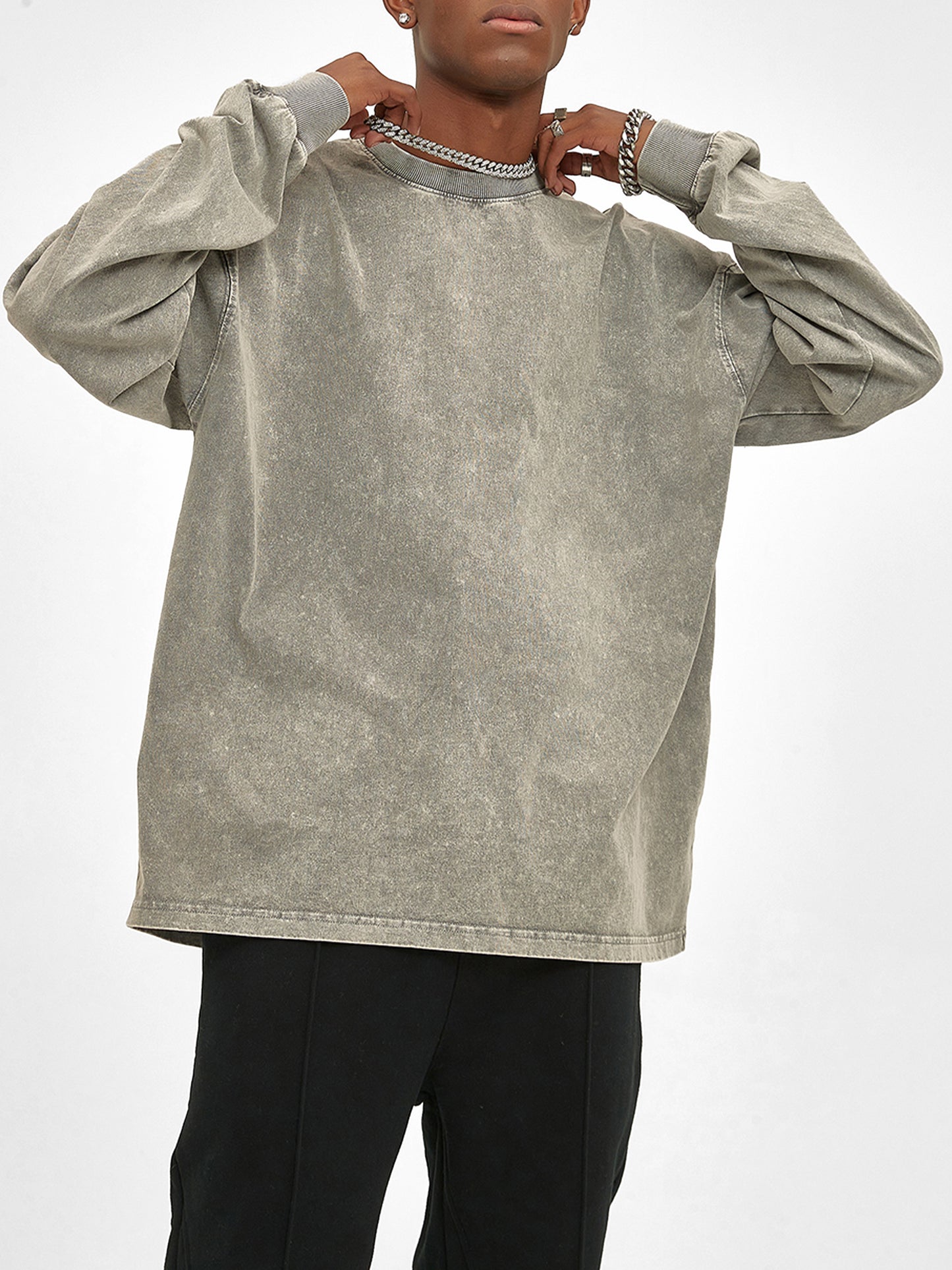 "Motto" Long Sleeve T-Shirt